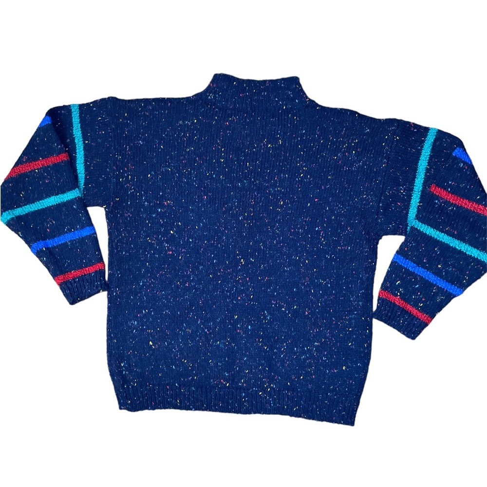 Vintage T.Q. Women’s Sweater Size Medium‎ Confetti/Paisley Design 80’s Style - Picture 5 of 7